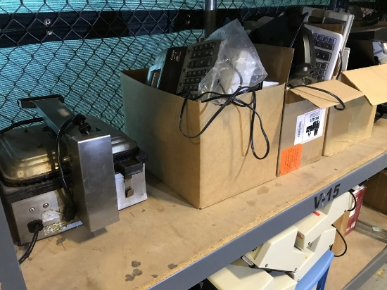 Electronics Surplus - Shelf of  Assorted Items