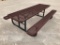 Rubber Coated Steel Picnic Table