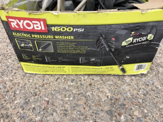 Ryobi 1600 PSI Pressure Washer in Box
