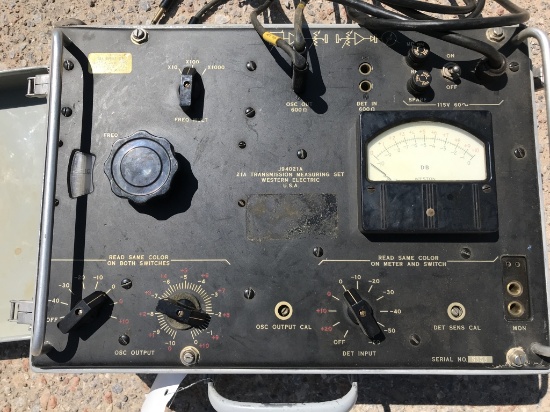 Western Electric 21A Transmission Measuring Set