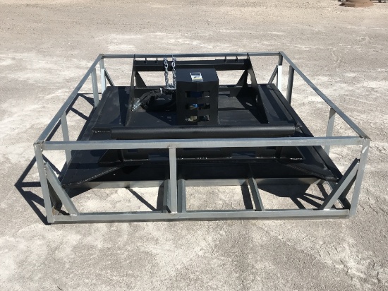 Unused Hydraulic Skid-Steer 66" Brush Mower