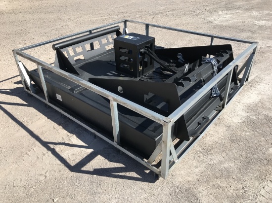 Unused Hydraulic Skid-Steer 66" Brush Mower