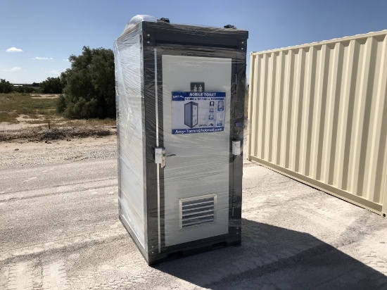 UNUSED Mobile Toilet w/ Single Restroom