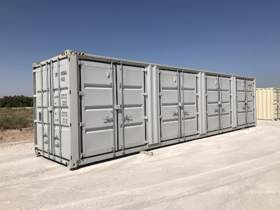 2021 40'Shipping Container w/Double Side Doors