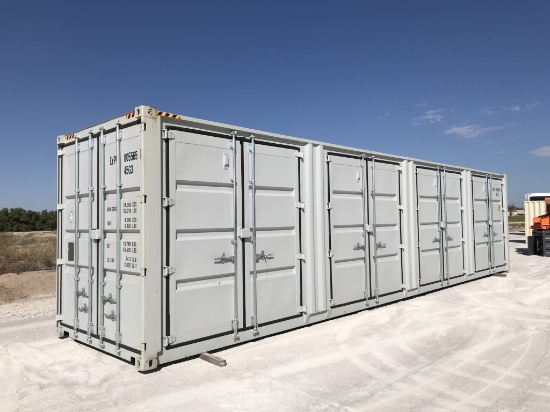 2021 40'Shipping Container w/Double Side Doors