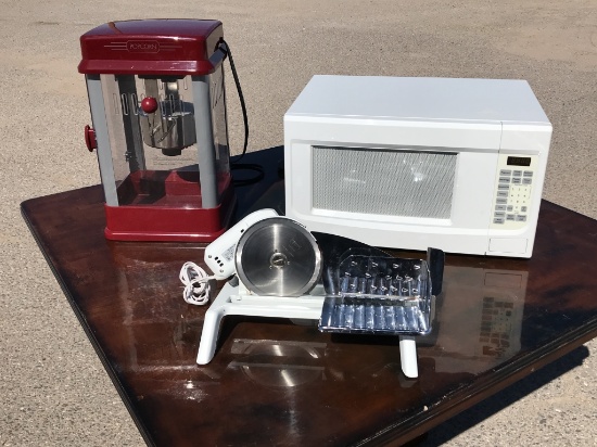 (3)pcs - Popcorn Maker, Slicer, Microwave