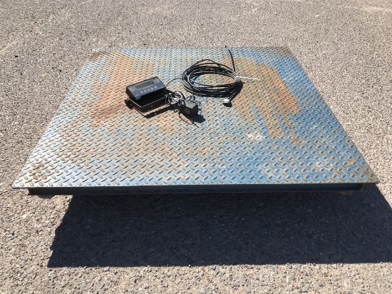 4FT x 4FT Shipping Scale - 5,000 LB Capacity