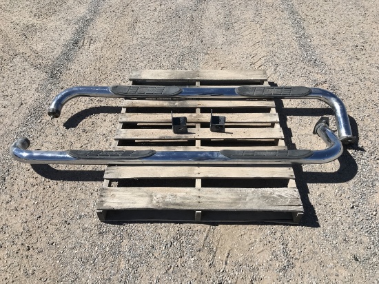 Pair of Big Country Vehicle Chrome Running Bars