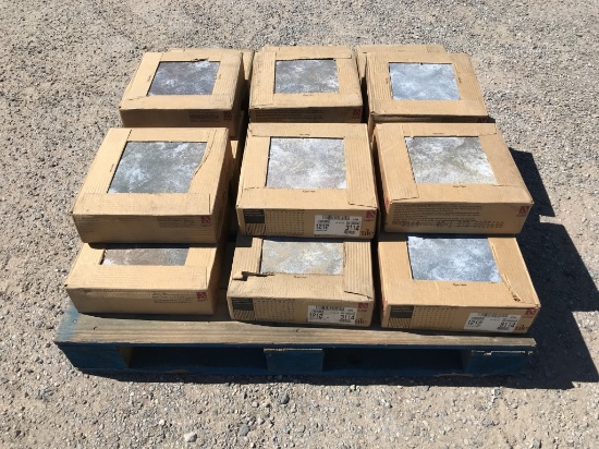(15)pcs - 12"x12" Ceramic Tiles