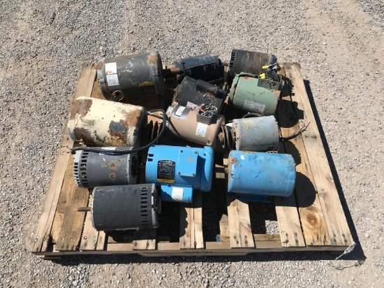 (12)pcs - Used Electric Motors