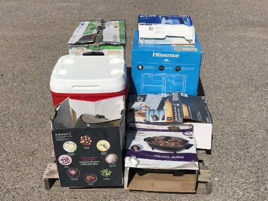 Pallet of Assorted Surplus - Red Cooler