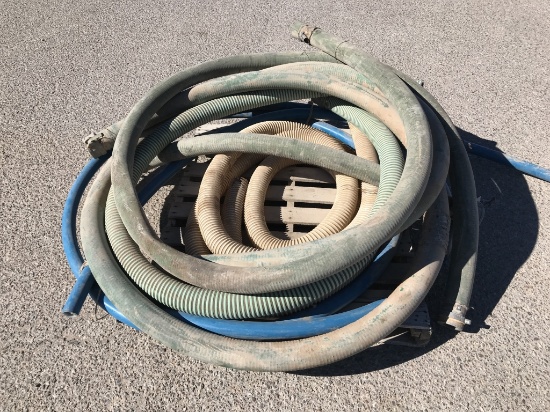 Pallet of Contractor Piping / Hoses