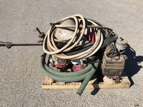 Pallet of Contractor Items - Motors
