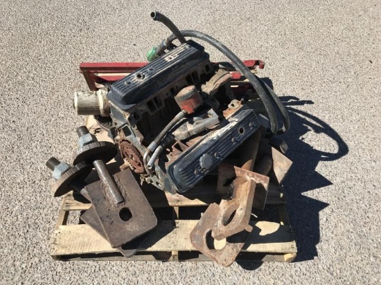 Pallet of Contractor Tools - Motor, Lifts