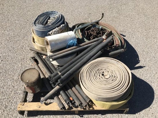 Pallet of Contractor Tools - Springs, Hoses