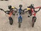 (3)pcs - Kids Bikes ( Red, Blue, Orange )