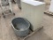 (2)pcs - Galvanized Tub, Locker Cabinet