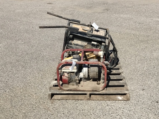 Pallet of Contractor Tools - Generator,Compressor