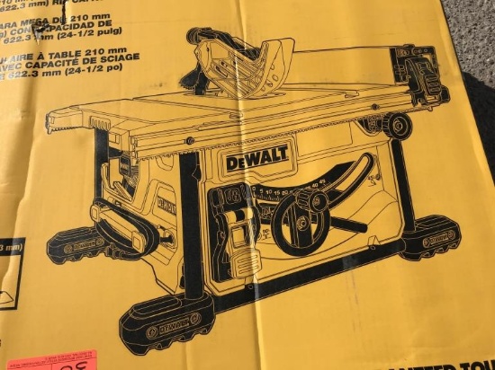 Dewalt 8-1/4" Table Saw w/ Rip