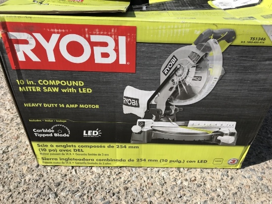 Ryobi 10" Compound Miter Saw