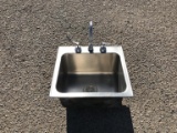 SS Hand Wash Sink w/ Faucet