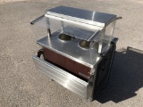 SS Delfield Commercial Heated Serving Cart