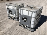 (2)pcs -275 GAL Water Tote Pallet ( Non-Drinking )