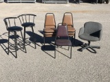 (10)pcs - Assorted Stools, Chairs