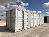 2021 40' Shipping Container w/Double Side Doors