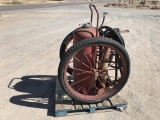 Antique Ansul Fire Extinguisher Cart w/Tank