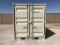 2021 9FT Shipping Container w/Doors, Window