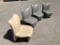 (4)pcs - Upholstered Office Chairs