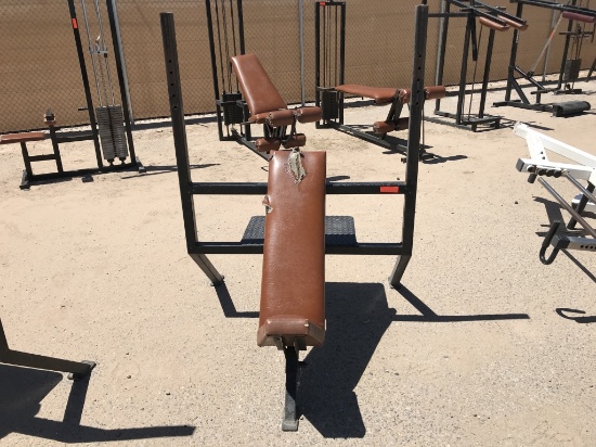 School Exercise Equipment Surplus- Incline Bench C