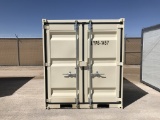 2021 8FT Shipping Container w/Doors, Window