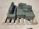 Aprx (20) US Military Ammo Boxes