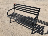 Aluminum Patio Bench -A