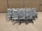School Restaurant Surplus -(21)pcs Aluminum Chairs
