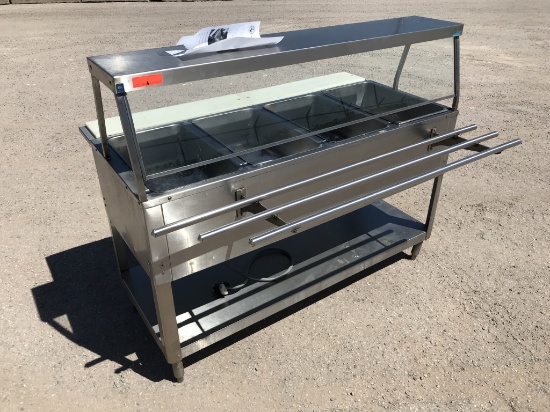 School Restaurant Surplus - Duke Heated Cart -A
