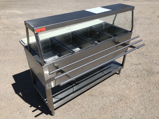 School Restaurant Surplus - Duke Heated Cart -B