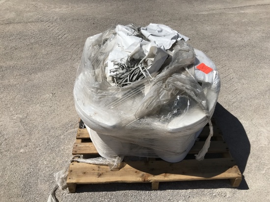 School Facilities Surplus-Pallet Toilets,Sand Bags