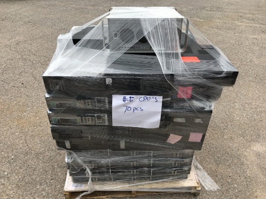 Surplus Electronics - Aprx (70) Desktop CPU's