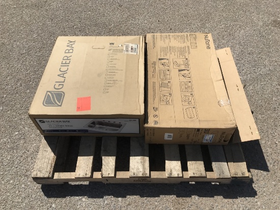 Pallet of Mixed Boxed Surplus - Sinks - M