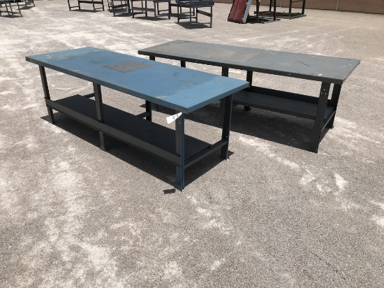 Surplus Shop / Welding Table - 8'x33"x32" (2pcs)