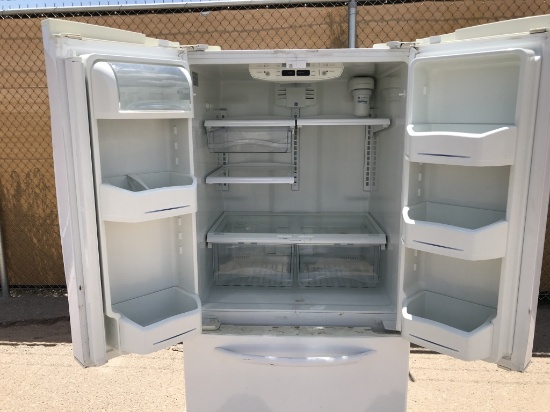 School Surplus Appliance - GE Big Refrigerator -F
