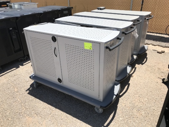 Electronic Surplus -(4)pcs Charging Carts -D