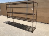 Steel Shop Rack - 8FT x 2FT x 6FT