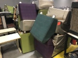 College Surplus -  Row of Cushioned Lounge Chairs
