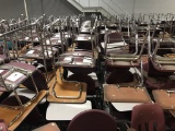College Surplus -  Rows of Student Combo Desk