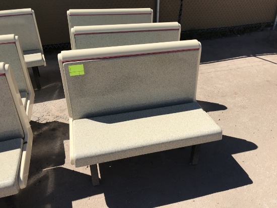 (3)pc - Restaurant 43" Booth Benches