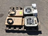 (4)pcs - ( Like New ) 5000W Heaters / Brackets